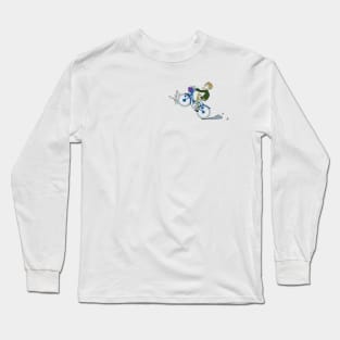 Boyer Biking (color) Long Sleeve T-Shirt